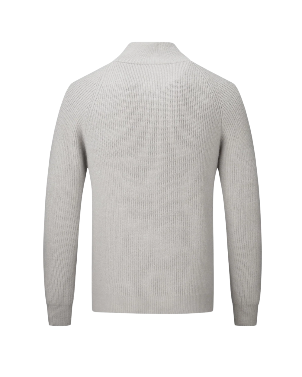 Finn - Merino Wool Zipped Cardigan