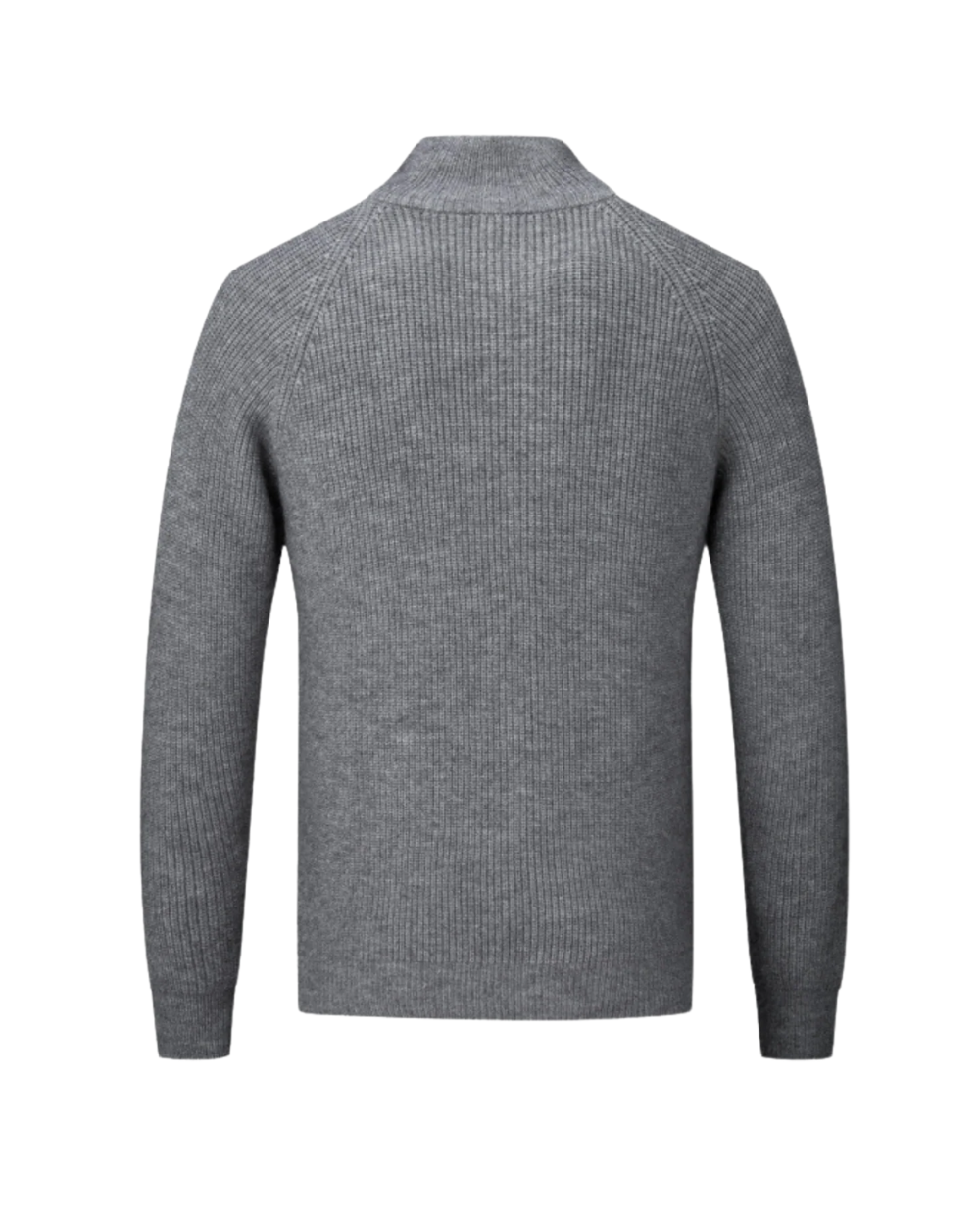 Finn - Merino Wool Zipped Cardigan